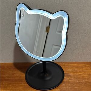 LED Cat Ear Vanity Mirror - Black
Battery operated.